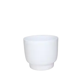 CACHE POT MILAN D12,3 - Blanc brillant