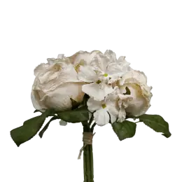 Bouquet de roses - Blanc Antique