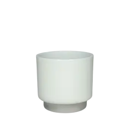 CACHE POT MALO - Bicolor blanc/gris